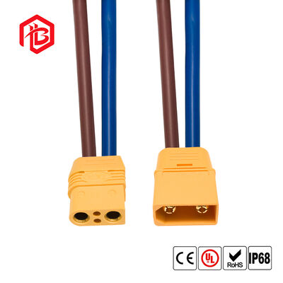 XT30 waterdicht man/vrouw koperen contact Nylon behuizing Aerospace 30A 60V IP68 connector